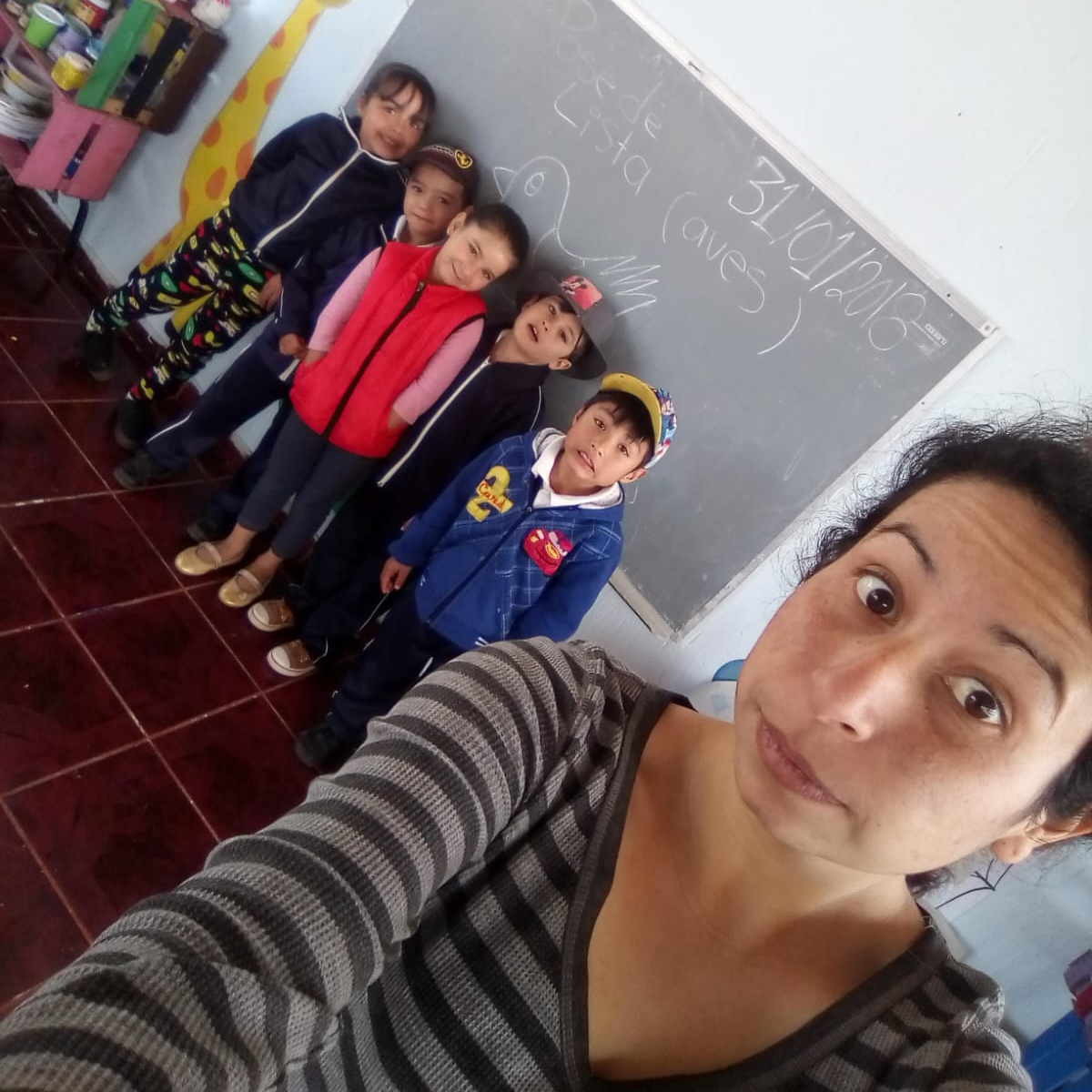 Con los niños