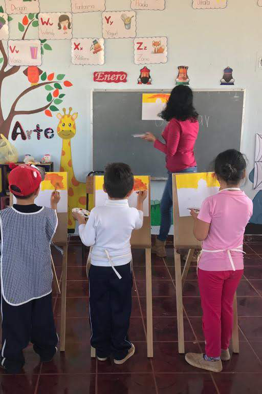 En el aula rural